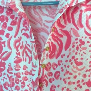 Lilly Pulitzer dress with back cut out